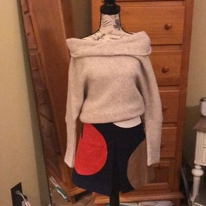 NWOT off the shoulder sweater